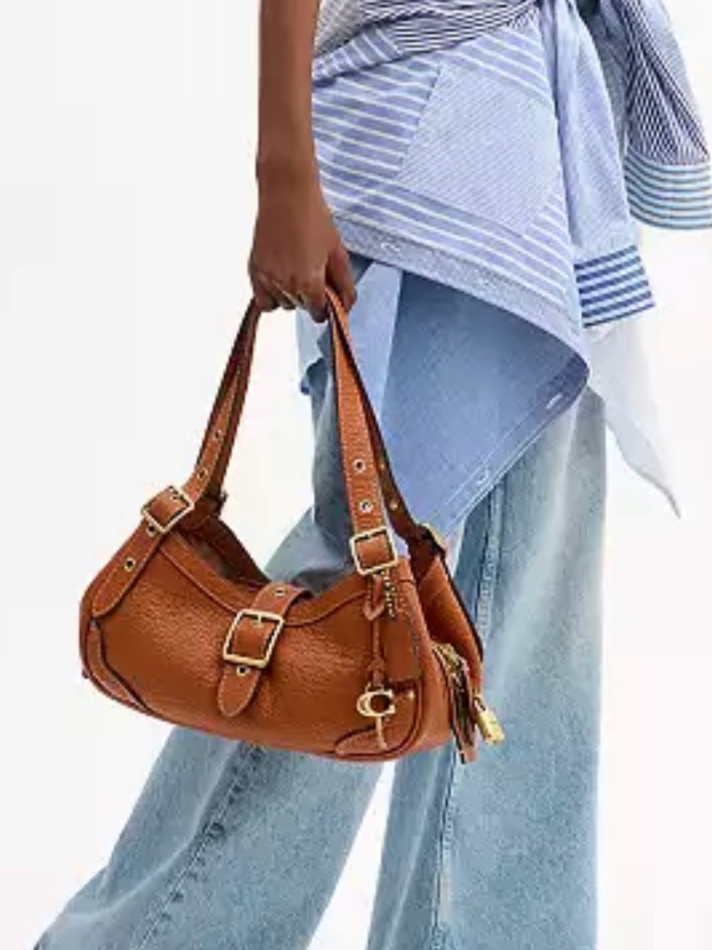 Coach in Amber Drifter Shoulder Bag 31 - Picture 3 of 6